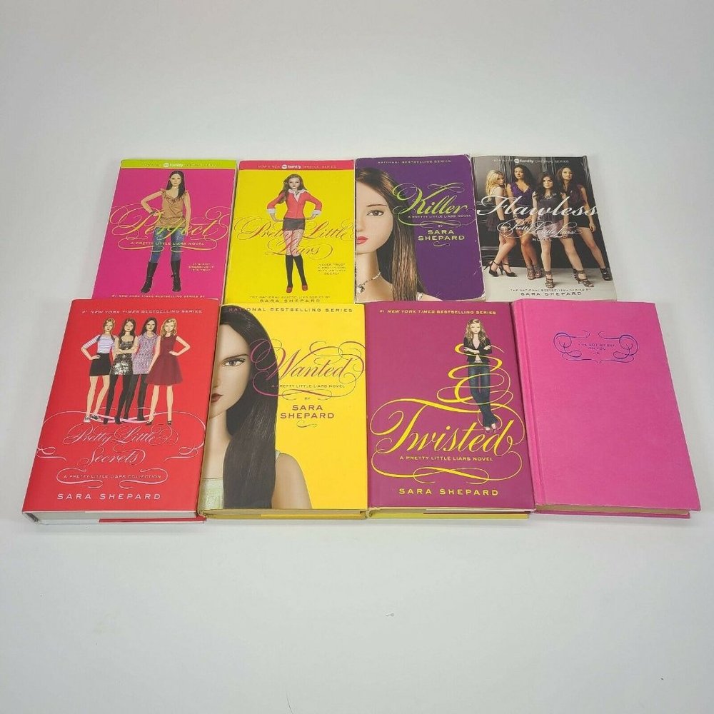 Lot Of 8 Pretty Little Liars Books by Sara Shepard Paperback and Hardback